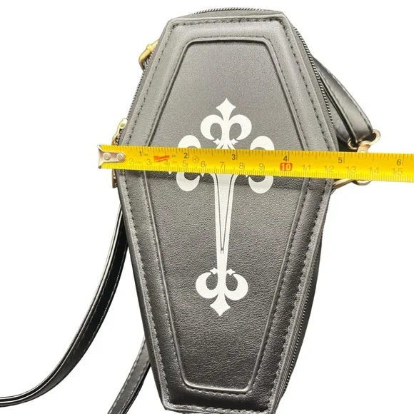 Gothic Casket Crossbody Purse - Picture 4 of 6